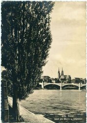 Switzerland Sc#B109-REDRAWN(single frank)-BASEL-19/8/1940-SLOGAN ...