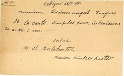 Montenegro POSTAL CARD-HG ...