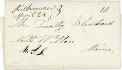 D.P.O.(1823~1842)-STAMPLESS-RICHMOND (1),Lincoln County ...