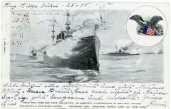 Sc#281-BROOKLYN N.Y.-JUN/28/98-BICOLOR ILLUSTRATED SPANISH AMERICAN ...