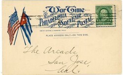 POST CARD1C BUREAU(scuffs)-BI~COLOR ILLUSTRATED SPANISH AMERICAN WAR ...
