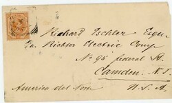 Netherlands Antilles Sc#22(single frank)-CURACAO-6/6(1900)-TO ...
