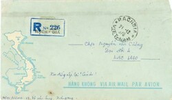 Vietnam Sc#301(pair)#374(pair)#352(reverse)-RACH~GIA VIETNAM ...