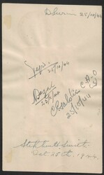 India 1944 (Oct 25) Gas Propelled Projectile Rocketgram, Calcutta, on ...