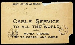 Canada 1914 WWI KGV 1cx2 on Cable & Telegraph Service cover from ...