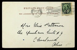 Canada 1905 Bread oven PPC w/ KED 1c from Montreal to Cleveland Ohio ...