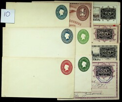 Guatemala group of 10 mostly unused envelopes/ postcards/ letter card ...