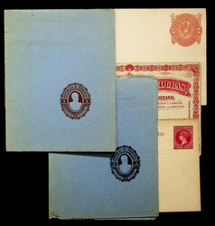 Honduras group of 5 different unused letter sheets/ postcards with ...