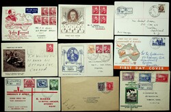 Australia set of 15 illustrated commemorative FDC/ covers, several ...