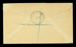 Fiji 1948 KGVI Coat of Arms 8dx3 on illustrated Regd FDC from Suva to ...