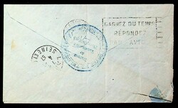 French Africa Madagascar 1937 4v airmail cover from Tananarive to ...