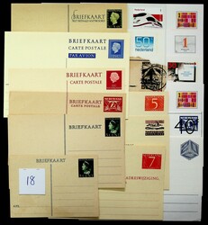 Netherlands group of 18 mostly unused postcards, including 1 w/ s/c & ...