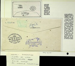 Nepal 1978 2v Silver Jubilee of 1st ascent of Everest autographed ...