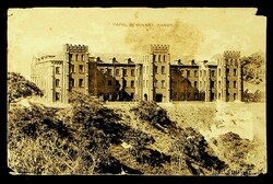 Ceylon Papal Seminary, Kandy PPC w/ Pondicherry French India seal on ...