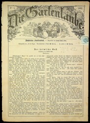 Austria 1882, Newspaper 'Die Gartenlaube' with 1 Kreuzer Stamp, ...