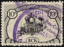 1850: ベルギー領コンゴ - Railway stamps