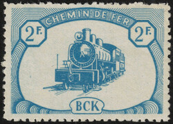 1850: ベルギー領コンゴ - Railway stamps