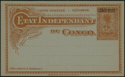 1909 EP 23, neuf, double 15c bleu + 15c brun sur azuré surcharge ...