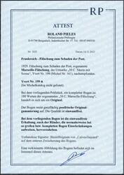 1924 Faux pour tromper la poste - Faux de Marseille, 50c rouge type ...