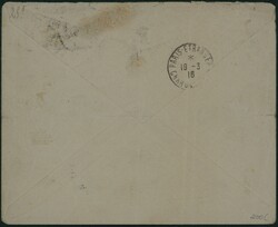 1916 Cameroun - Occ militaire Yv. 42-44 obl Trésor et Postes aux ...