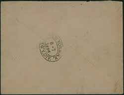1894 Martinique - Yv. 33x10-35 obl St Pierre Mai 94 en rec vers les ...
