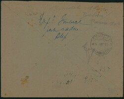 1919 Syrie - Yv. 35x2-39-40 obl Haleb vers Alexandrette, càd verso. ...