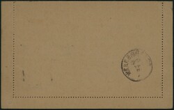 1919 CL 10c + Yv. 22-26 vers Welkenraedt, Belgique. Texte à ...