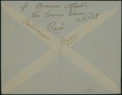 1946 Rhodes - Occupation britannique - Sass. 11-12x2 obl ...