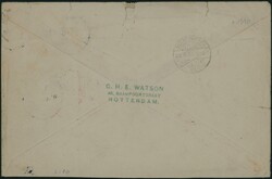 1931 Yv. 135-211-PA 4/5 obl Rotterdam 20/7/31, Graf Zeppelin ...