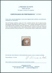 1853 Yv. 1 oblitéré - Mundifil 1b - Certificat photo J.Miranda da ...