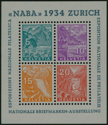 5655: Suisse - Souvenir / miniature sheetlets