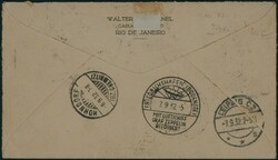 1932 Brésil - Yv. 237-239-240-PA 18-20-30 obl Rio de Janeiro ...