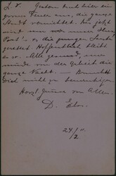 1911 Haïti - EP 2c, texte au verso daté du 24/2/11, obl Amsterdam-W ...