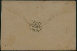 1903 Yv. 74 - 1/2 timbre, càd Postage 1 Cent Paid sur 2c rouge ...