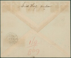 1937 Indonésie - Timbres du Japon 1937/40 surchargés 50sen x 6, 1 ...