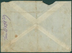 1917 Env en franchise (petit manque bord supérieur) Blessés et ...