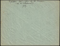 1917 OC 15 obl Gilly 30/V/1917 vers Bruxelles, vers le Marquis de ...