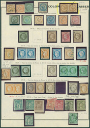 7128: Collections and Lots French Colonies - Collections