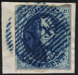 1810260: 比利時 1851 獎章無框水印郵戳