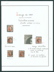 1810260: Belgium 1851 Médaillons, unframed watermark Postmarks