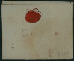 1798 LAC datée de Dailly 18 ventose an 6, griffe '7/Mariembourg' ...