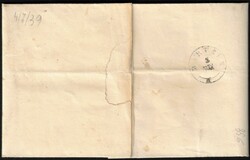 1839 LAC de Laroche, càd T 18 du 4/7/1839 + griffe CA, vers Durbuy ...