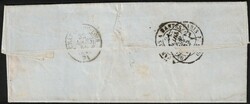 1856 8 obl P 71 + càd Lessines 20/3/1856 sur LAC vers la France. ...