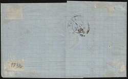 1865 15 bdf interpanneaux obl Lpts 7 + càd Cureghem-Anderlecht ...