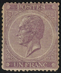 1810550: ベルギー・1865年レオポルド1世・新版