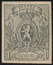 1810600: ベルギー・1866年小型ライオン