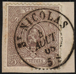 1810600: 比利時 1866-67 小獅子