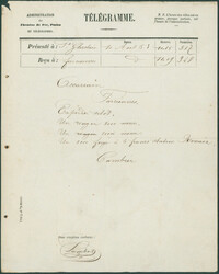 1810: ベルギー - Telegraph stamps