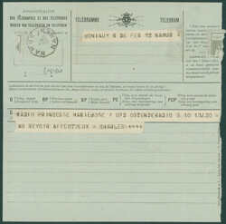 1810: Belgien - Telegrafenmarken