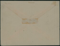 1920 146 obl Bruxelles 1/10/20 en expres vers Sheffield, G.B. Griffe ...